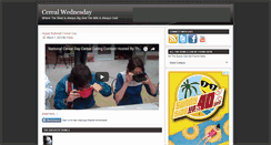 Desktop Screenshot of cerealwednesday.com